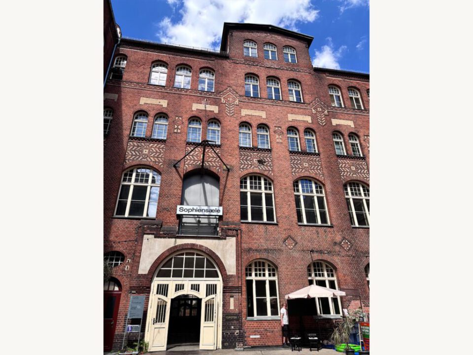 Exterior of the historic Sophiensæle building in Berlin